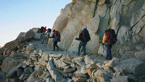 Ascent of Mt Whitney