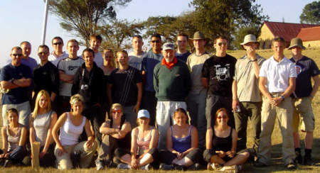 Group photo at Rorke's Drift