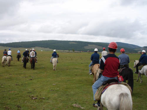 The two-day horse trek