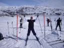 Ski Viking Trek 3/Hayleys glad to be at the finishingline!