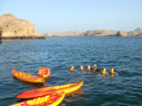 Jinn Badiya/Swimming and sea kayaking from the dhow