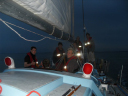 Cockney Oceanic/Leg 2 crew - Calm Bay of Biscay
