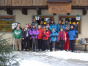 Dragon White/Expedition members gathered outside the hotel accommodation on the last day