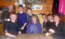 Nordic Challenge/The group with Aileen at Tuva Hytta