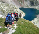 Pyrenees Venturer/Descending to lake