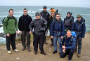 Wandering Wyverns/Part of the group at the start, the UKs most Southerly point, The Lizard