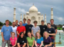 West Mercian Wing India/The Team in front of the Taj Mahal