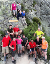 Northern Corse/Group at Bocca a Murvrella (2148m)