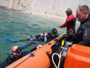 Northern Gibraltar Stallion/Carrying out rescue drills