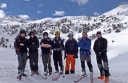 Spanish Snow (Tiger) Venturer/Our group high in the Pyrenees