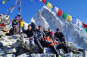 Blackcat Khukri/The team on Kalapatar, overlooking Everest Base Camp