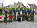 Flanders March/HMS CALLIOPE team photo