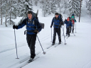 Viking Ski/Skiing with exped sacks