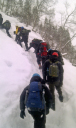 Norwegian  Troll/Ice climb - lower slopes