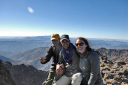 Northern Phoenix Atlas/Mohamed, Mustafa and LCpl Wells celebrate reaching the summit of Timeguida (4089m)