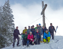 Winter Venturer Tiger/The team reach the summit of the Wonnenkopf
