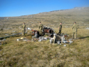 Falkland Adventurer/Examining the remains of an Argentinian Chinook