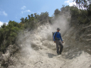 Northern Kenyan Venturer/Surviving the dust on crater rim of Mt Longonot
