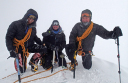 Alaskan Bugle/Majors Tolan & Watson with Pte Wood on Denali Summit