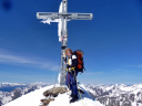 Alpine Challenge/On top of the Similaun 11600 ft