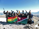 Dragon Condor EMU/Acotango - the whole team reach the summit