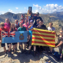 Pyrenees Trekking Expedition/The team on the summit of the Pic du Canigou