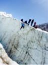 BES - Himalaya/Practising ice climbing skills on the glacier