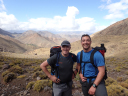 Cockney Toubkal/ Our illustrious Mountain Leaders Flt Lt Chris Fawcett and Maj Dave Larkam within the High Atlas Mountain Range