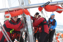 OYT Scotland West Coast Challenge/Working at the Mizzen mast