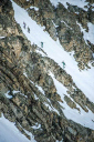 Northern Valais Dragon/Steep boot up to a Col, Ecrins Skimo Race