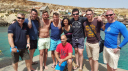 Cockney Abyss/Group photo at Anchor Bay, Malta