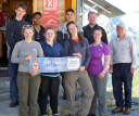 Alps/Cadets and staff outside the Cabane Panoissiere