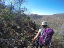 Kwazulu-Natal Venturer/A goat track that was typical of the type of path used by the Zulu Trail Group when traversing Zulu Land from Zingela to Elandsheim